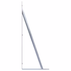 Support Brackets for Fence Post 2 pcs Galvanised Steel - Additional view 4