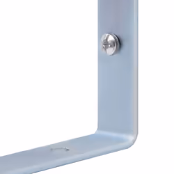 Support Brackets for Fence Post 2 pcs Galvanised Steel - Additional view 6