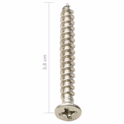 vidaXL 200x Decking Clips with Screws Plastic and Stainless Steel304 Clip Sets - Additional view 5