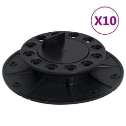 vidaXL 10x Adjustable Feet for Decking Garden Flooring Support Foot Pedestal