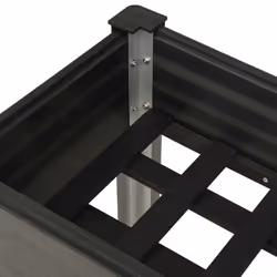 vidaXL Garden Raised Bed WPC Grey Outdoor Planter Pot Flower Box Flowerpot - Additional view 4