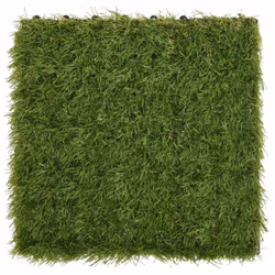 vidaXL 22x Artificial Grass Tiles Green Fake Lawn Synthetic Turf Ground Garden - Additional view 4