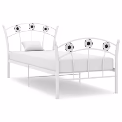 VidaXL 324745, White, 958 mm, 2.08 m, 1010 mm, 900 x 2000 mm, 1 pc(s)