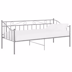 VidaXL 324775, Grey, 95 cm, 2.06 m, 89.5 cm, 900 x 2000 mm, 1 pc(s)