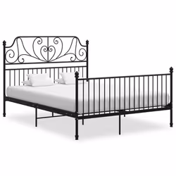 VidaXL 324850, Black, 1440 mm, 2.06 m, 1310 mm, 1400 x 2000 mm, 1 pc(s)
