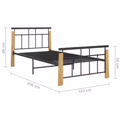 VidaXL 324898 bed frame - Additional view 7