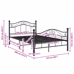 VidaXL 324994 bed frame - Additional view 8