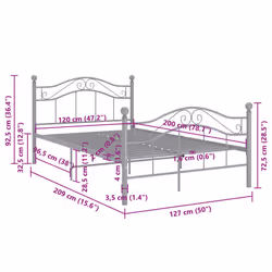 VidaXL 324996 bed frame - Additional view 8