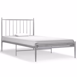 VidaXL 325014, Grey, 106 cm, 2.08 m, 97.5 cm, 1000 x 2000 mm, 1 pc(s)