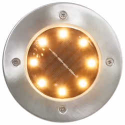 vidaXL 8x Solar Ground Lights LED Lights RGB Colour Garden Outdoor Floor Light - Additional view 4