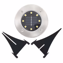vidaXL 8x Solar Ground Lights LED Lights RGB Colour Garden Outdoor Floor Light - Additional view 5