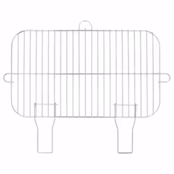 vidaXL Charcoal BBQ Grill Charcoal Grill with Wheels BBQ Smoker Black Steel - Additional view 9