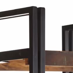 vidaXL 5-Tier Bookcase 40x30x180 cm Solid Reclaimed Wood Book Rack Bookshelf