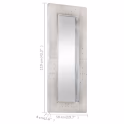 vidaXL Aviator Mirror Wall Mirror Hall Makeup Interior Decoration Durable - Additional view 7
