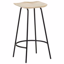 vidaXL 4x Solid Mango Wood Bar Stools Kitchen Stool Armchairs Garden Chairs - Additional view 4