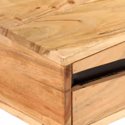 vidaXL Solid Acacia Wood Coffee Table Wooden Couch Side Centre Desk Furniture - Additional view 4