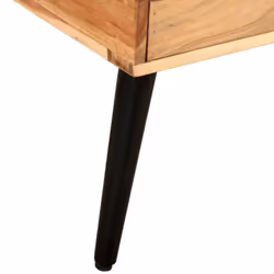 vidaXL Solid Acacia Wood Coffee Table Wooden Couch Side Centre Desk Furniture - Additional view 6