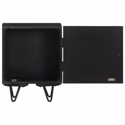 vidaXL Bedside Cabinet Side Table with Brass Front Bedstand Solid Mango Wood - Additional view 6