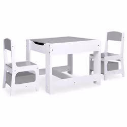 VidaXL 80283, MDF, White, 2 pc(s), 2 pc(s)