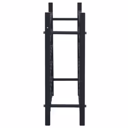 vidaXL Wine Rack for 36 Bottles Black Iron - Additional view 3