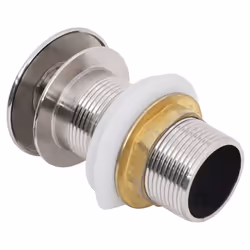 vidaXL Push Drain without Overflow Function Chrome Wash Basin Tap Pop-up Valve - Additional view 4