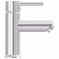 vidaXL Bathroom Basin Faucet Chromed Finish Sink Bath Washbasin Tap Mixer