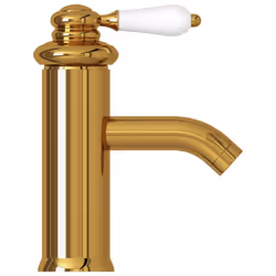 vidaXL Bathroom Basin Faucet Gold Sink Bath Washbasin Tap Plumping Fixture