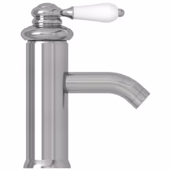 vidaXL Bathroom Basin Faucet Silver Sink Bath Washbasin Tap Plumping Fixture