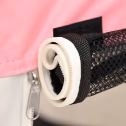 vidaXL Foldable Dog Playpen with Carrying Bag Pink 110x110x58 cm Pet Run Cage - Additional view 9