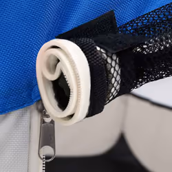 vidaXL Foldable Dog Playpen with Carrying Bag Blue 145x145x61 cm Pet Run Cage - Additional view 4
