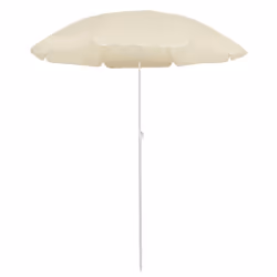 vidaXL Garden Parasol with Steel Pole Sunshade Outdoor Umbrella Canopy Sand