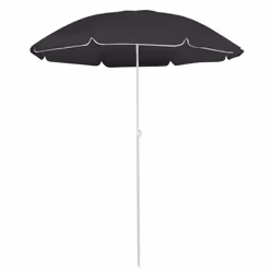 vidaXL Garden Parasol with Steel Pole Sunshade Outdoor Umbrella Anthracite