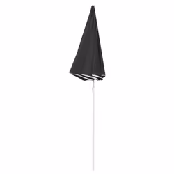 vidaXL Garden Parasol with Steel Pole Sunshade Outdoor Umbrella Anthracite