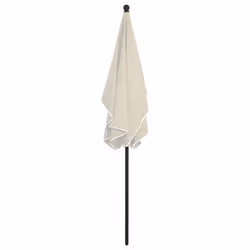 vidaXL Garden Parasol Sunshade Outdoor Umbrella Patio Canopy with Pole Sand - Additional view 4