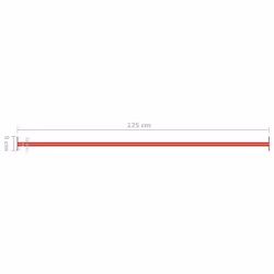 vidaXL Turning Bar Steel Red Tumble Gymnastic Play Climbing Tool Multi Pieces - 2 - Additional view 5