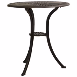 VidaXL 315579 outdoor table Bronze