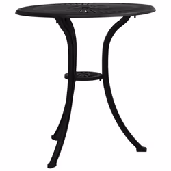 VidaXL 315580 outdoor table Black