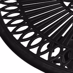 VidaXL 315580 outdoor table Black - Additional view 4