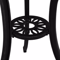 VidaXL 315580 outdoor table Black - Additional view 5