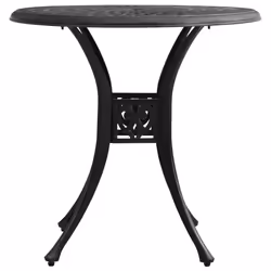 VidaXL 315583 outdoor table Black