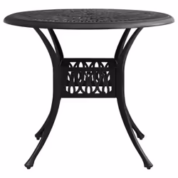 VidaXL 315586 outdoor table Black