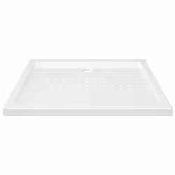 vidaXL Shower Base Tray with Dots White 90x70x4 cm ABS Bath Receptor Bathroom - Additional view 2