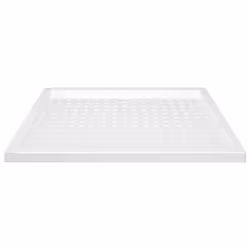 vidaXL Shower Base Tray with Dots White 80x100x4 cm ABS Bath Receptor Bathroom - Additional view 2