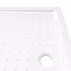 vidaXL Shower Base Tray with Dots White 80x100x4 cm ABS Bath Receptor Bathroom - Additional view 5