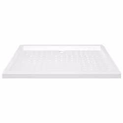 vidaXL Shower Base Tray with Dots White 70x100x4 cm ABS Bath Receptor Bathroom