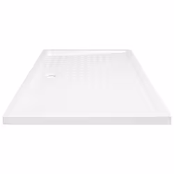 vidaXL Shower Base Tray with Dots White 80x120x4 cm ABS Bath Receptor Bathroom - Additional view 3