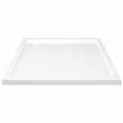 vidaXL Square ABS Shower Base Tray Plumbing Fixture Hardware Shower Parts - Additional view 2