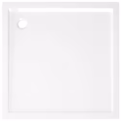 vidaXL Square ABS Shower Base Tray Plumbing Fixture Hardware Shower Parts - Additional view 4
