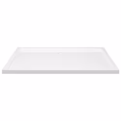 vidaXL Rectangular ABS Shower Base Tray White Bathroom Plumbing Shower Parts - Additional view 2