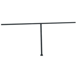 vidaXL Awning Post Set Garden Balcony Patio Metal Awning Support Post Iron - anthracite, 600 x 245 cm